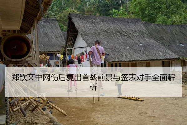 郑钦文中网伤后复出首战前景与签表对手全面解析